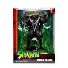 Omega Spawn Megafig on stage display for convention storytelling