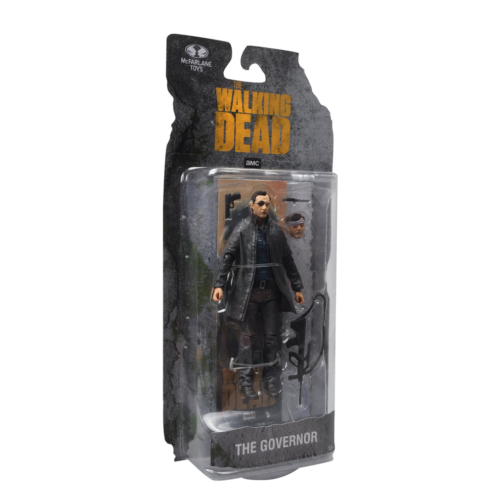 McFarlane Toys The Walking Dead Governor automatic rifle accessory for versatile setups.