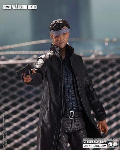 McFarlane Toys The Walking Dead box art reflects authentic packaging.