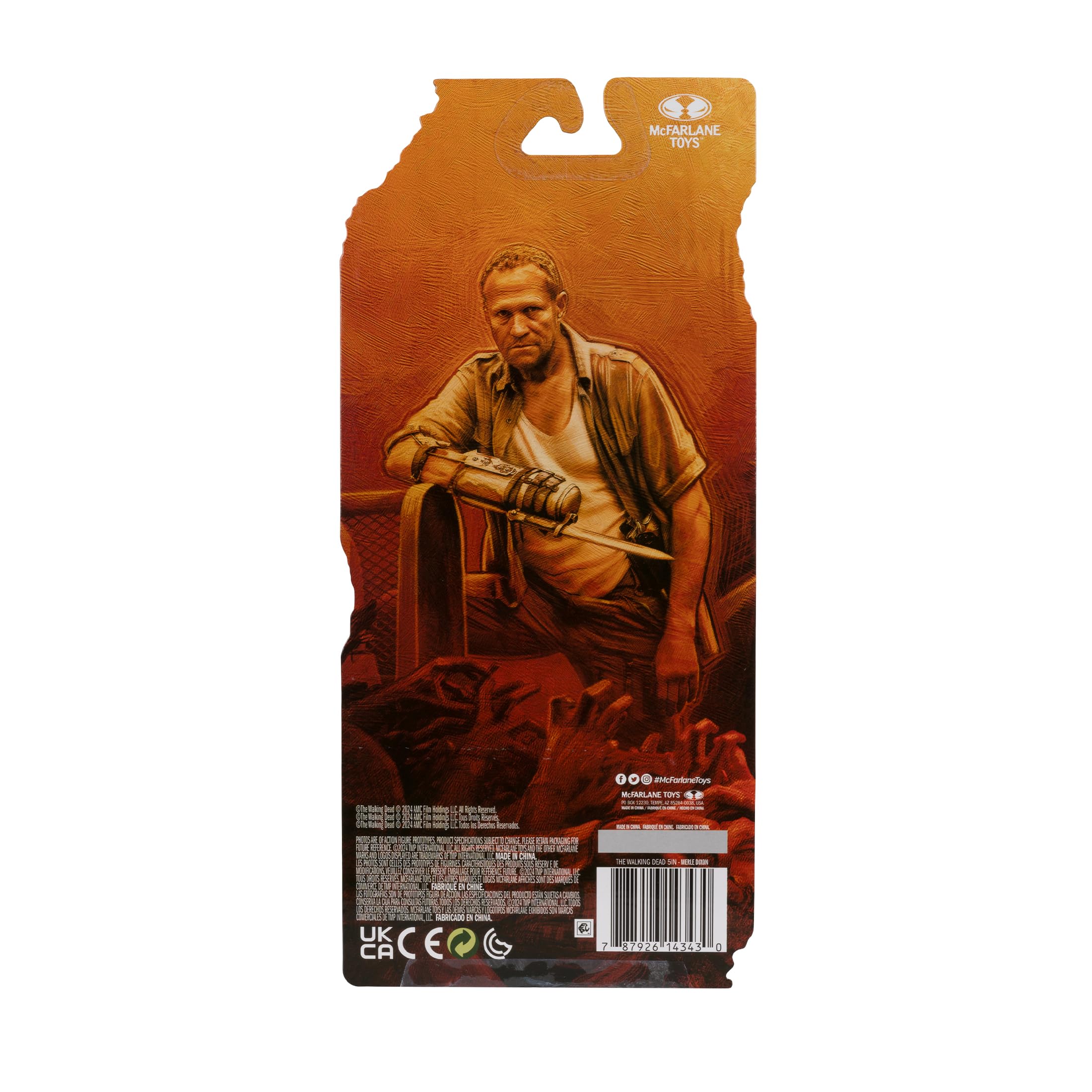 McFarlane Toys Walking Dead Merle Dixon collector display idea