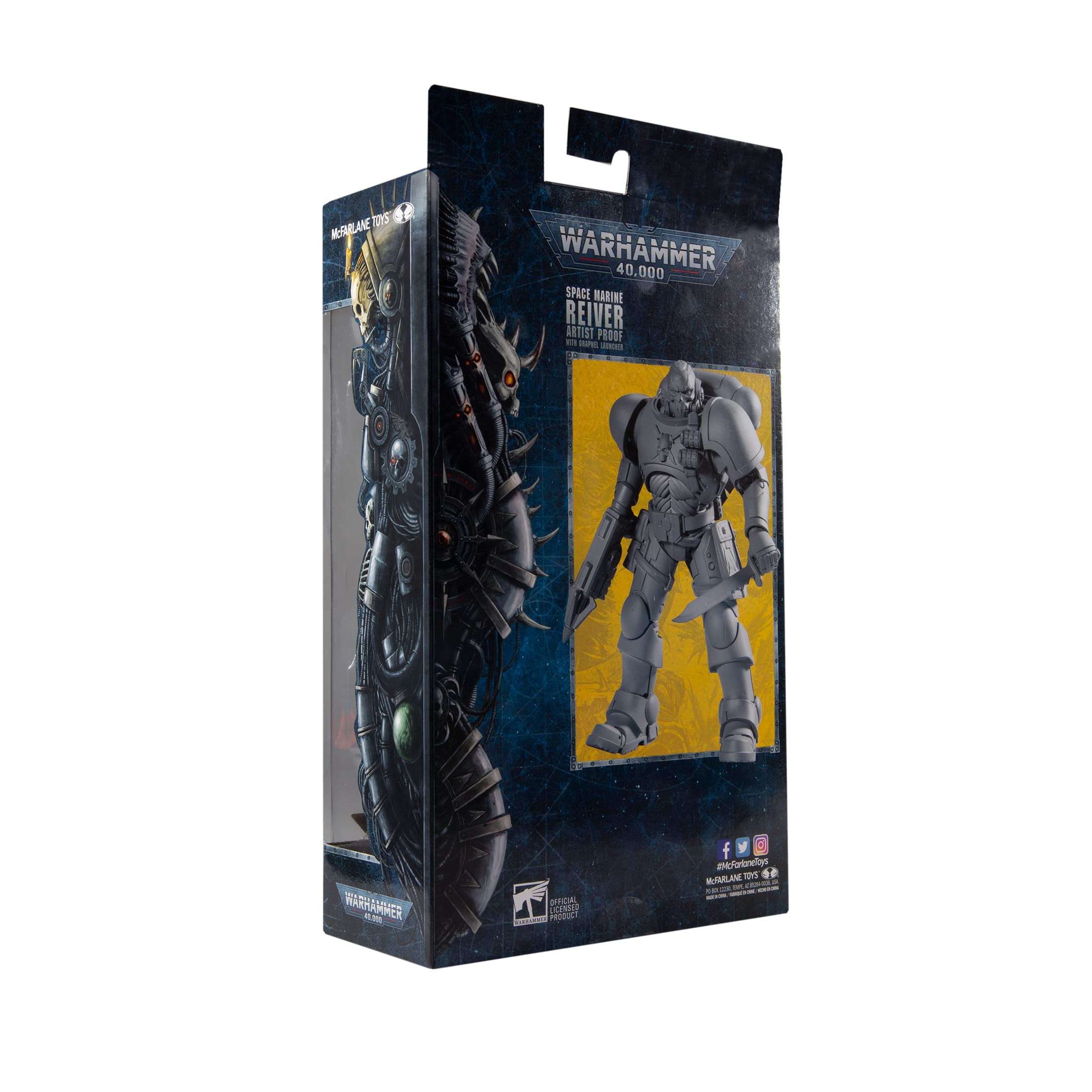 McFarlane Toys Warhammer Reiver articulation highlights versatile posing possibilities.