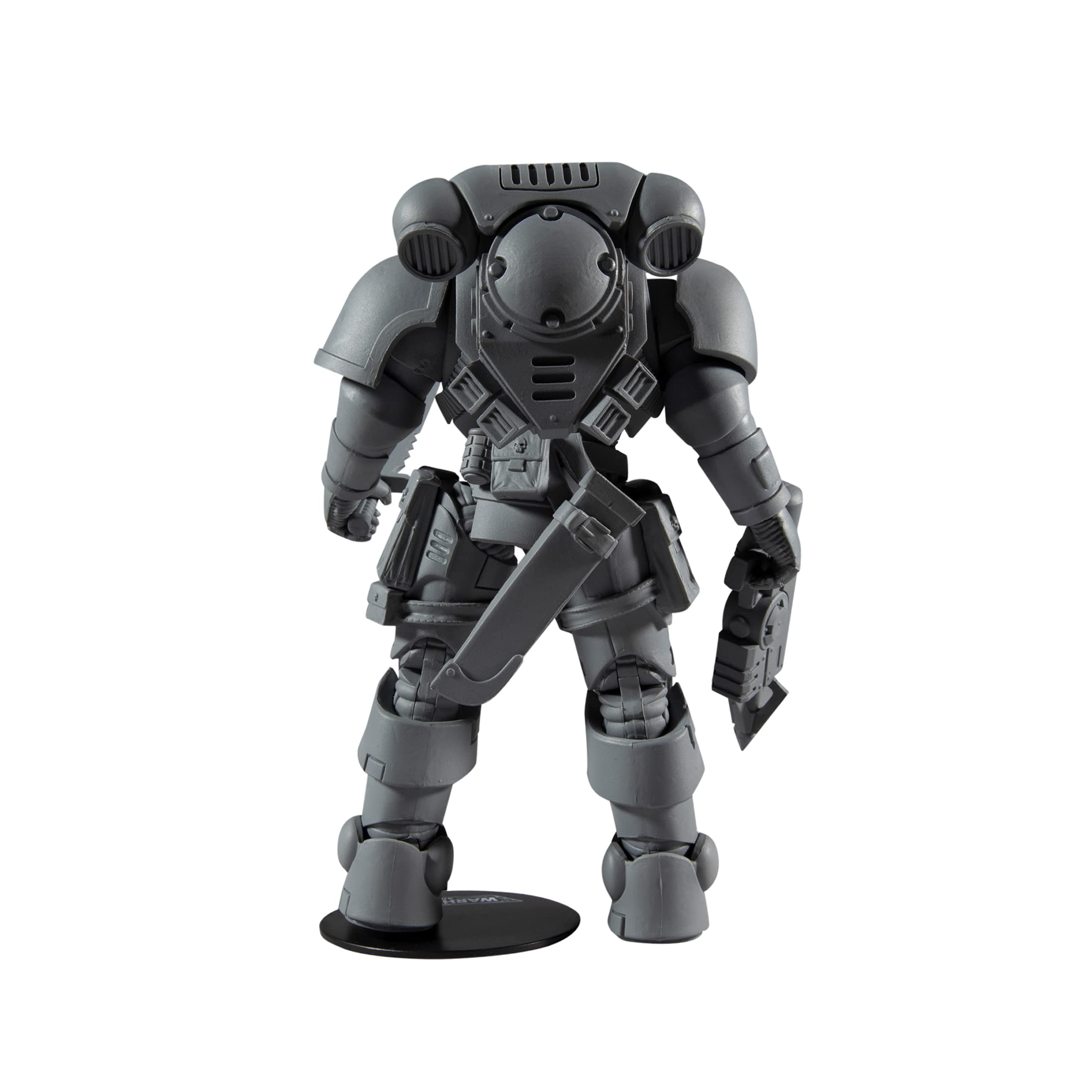 McFarlane Toys Warhammer 40,000 Reiver base supports stable posing.