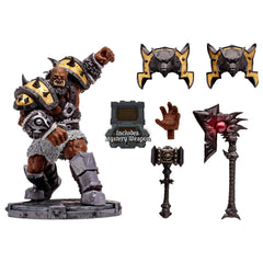Interchangeable armor pieces for McFarlane Orc Warrior/Shaman figure