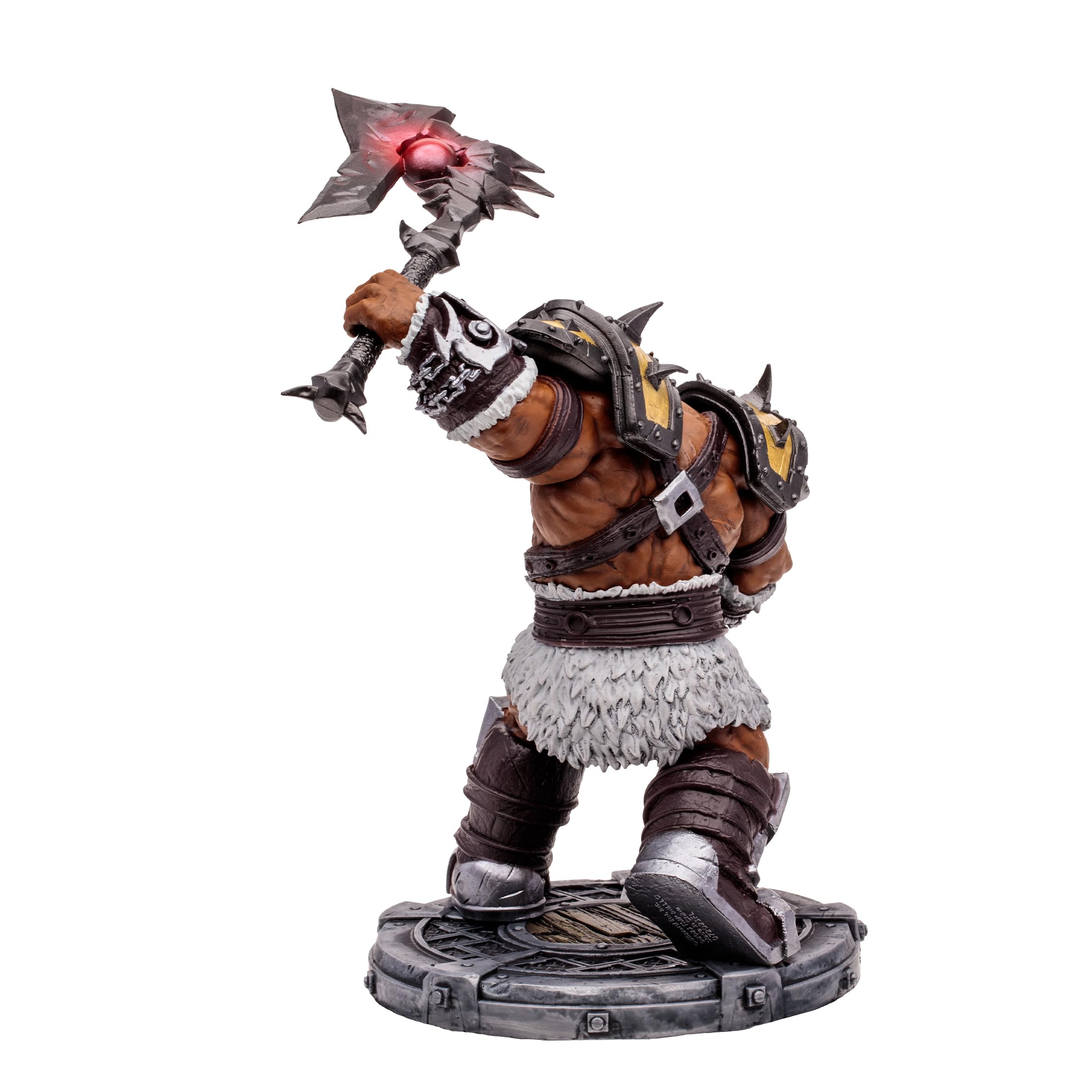 Mystery weapon included with the McFarlane Orc figure adds collectability