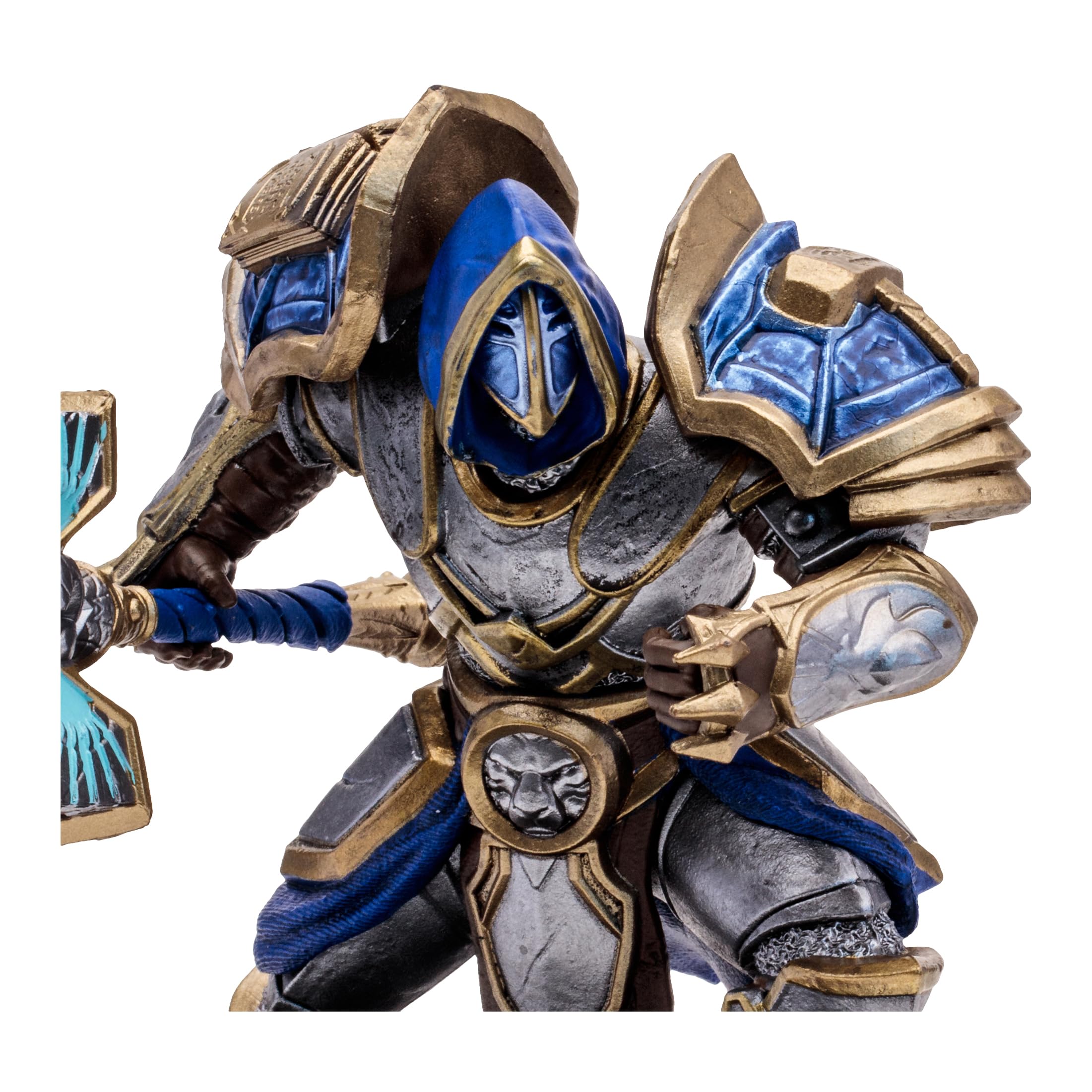 Interchangeable armor pieces for McFarlane World of Warcraft Paladin figure