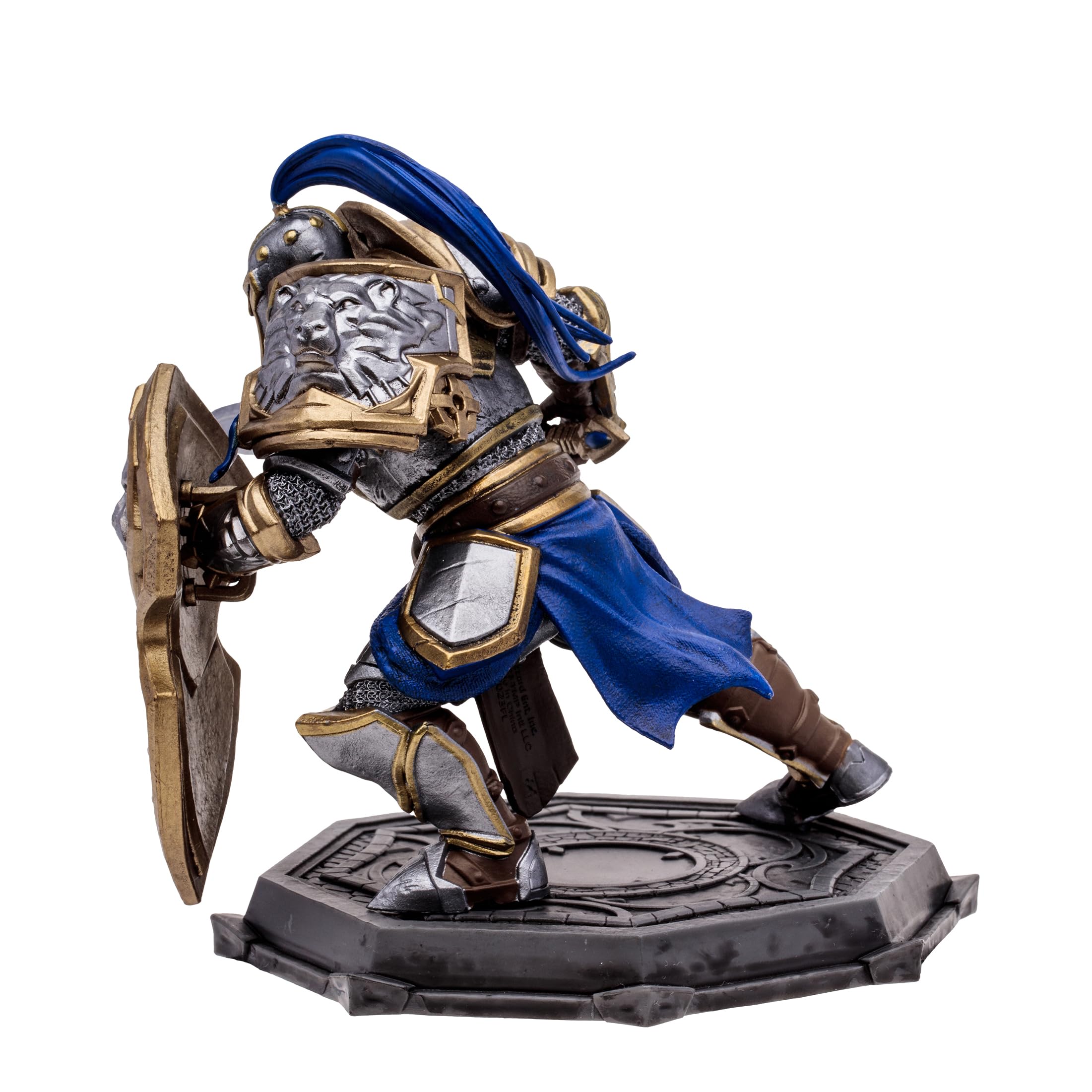 Premium paint and sculpt highlight build quality of the Paladin figure