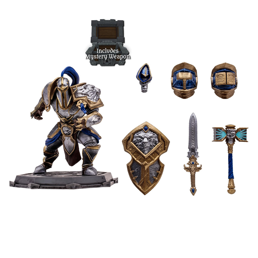 Extra head option for the McFarlane World of Warcraft Paladin figure