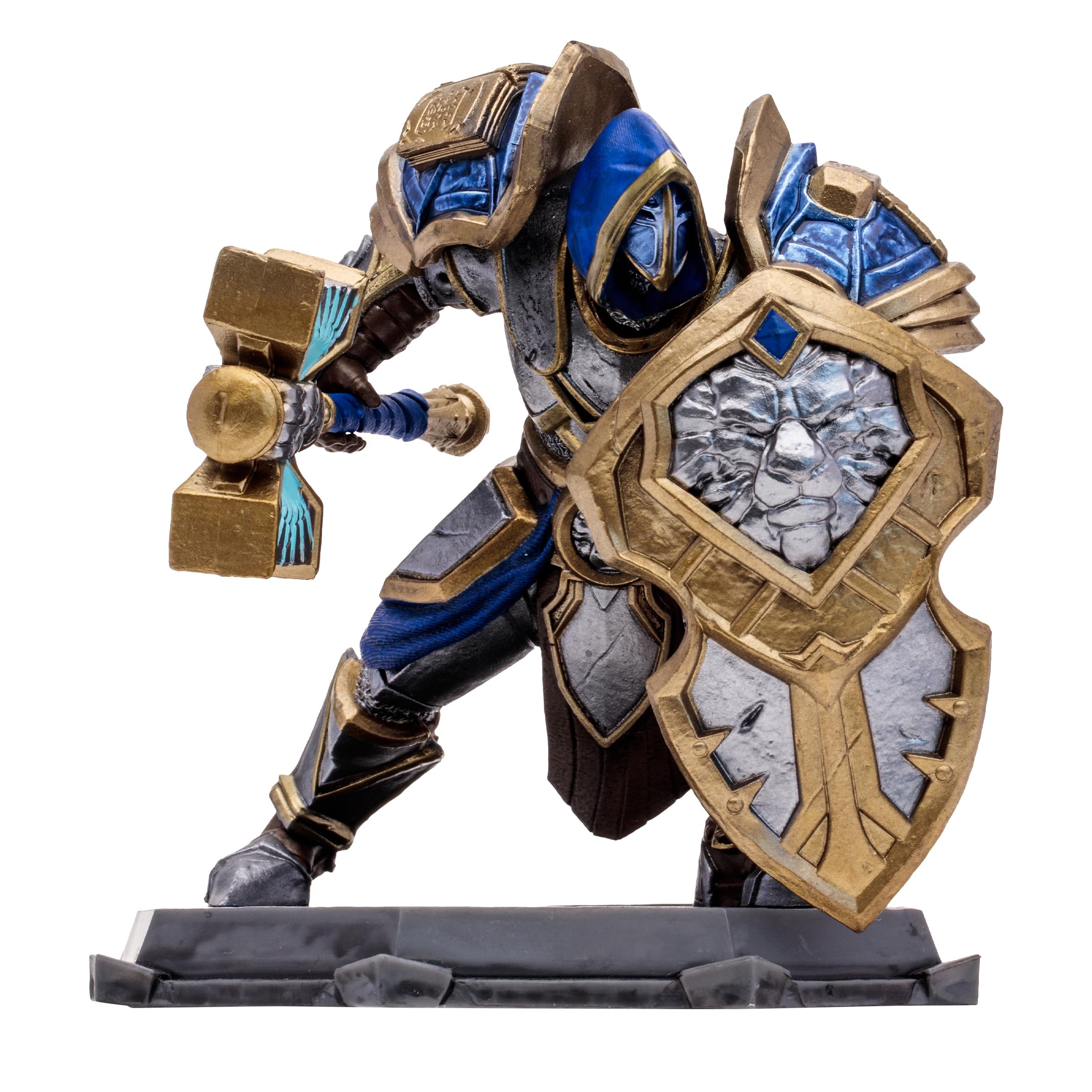 Weapon set and shield enhance the World of Warcraft Paladin display