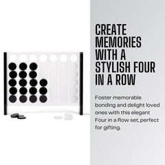 MC Marble Cultures four in a row on coffee table invites quick, engaging matches