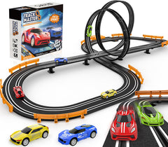 Mccreadee Slot Car Track straight section for fast, two-player racing