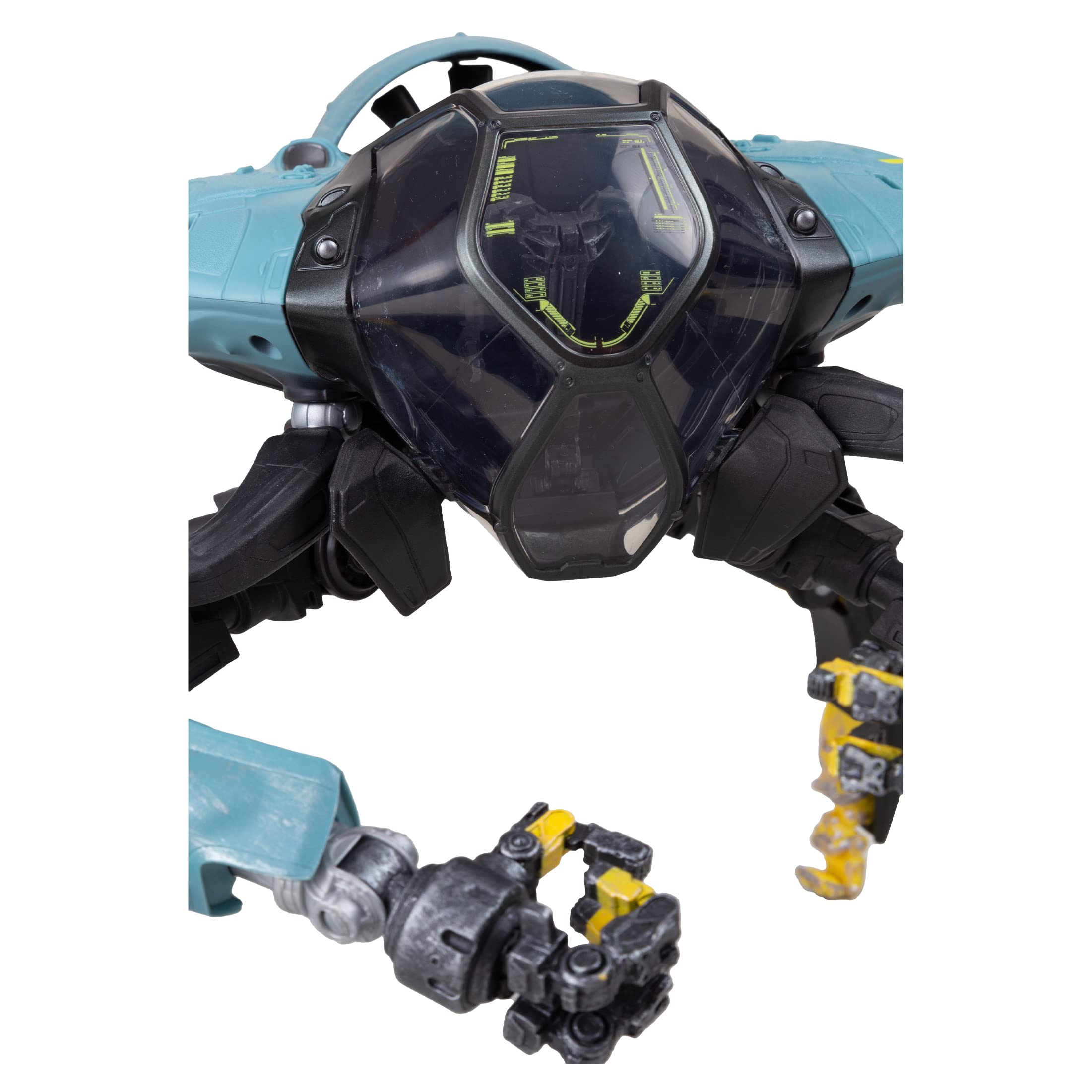 McFarlane Avatar CET-OPS Crabsuit transforming design for dramatic ocean-floor scenes.