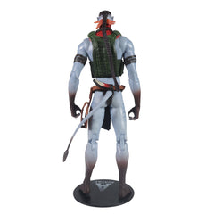 McFarlane Avatar Fire and Ash Quaritch alternate head portrait adds expressive display options.