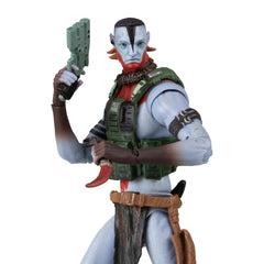 McFarlane Avatar Fire and Ash Quaritch portrait for dynamic display and accurate detail.