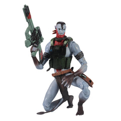 McFarlane Avatar Fire and Ash Quaritch ultra articulation enhances pose options for action scenes.