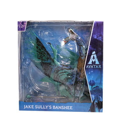 McFarlane Avatar Mega Banshee A1 wired tail and collector stand included.