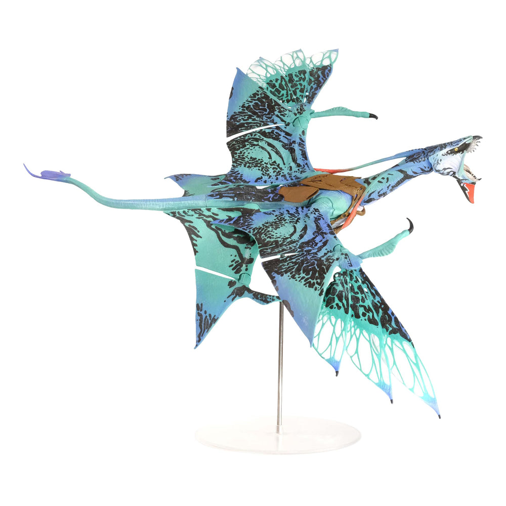 McFarlane Avatar Mega Banshee A1 pose-ready for dynamic display.