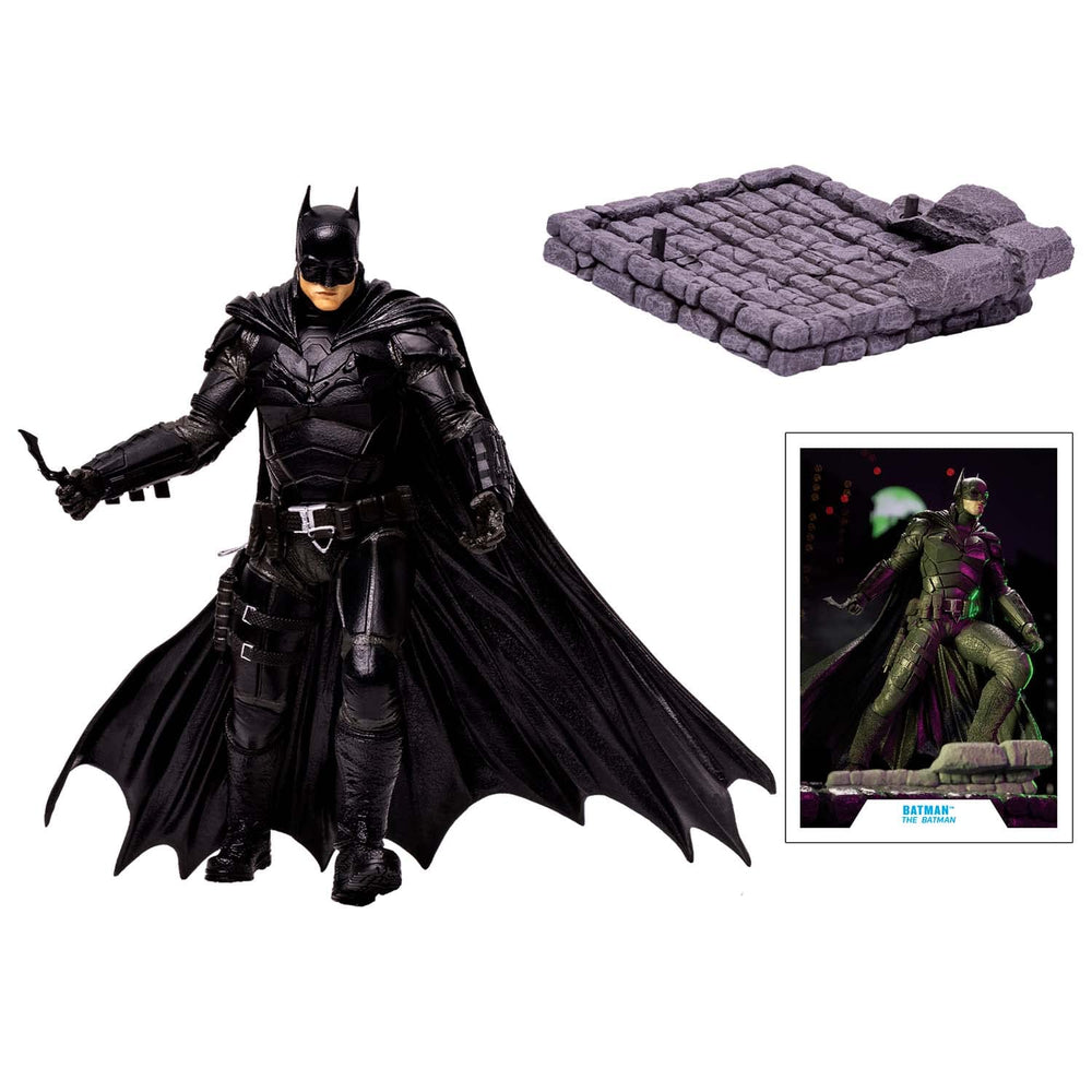McFarlane collectible art card front features figure photography