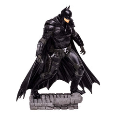 McFarlane Batman rooftop brick base enables stable shelf display