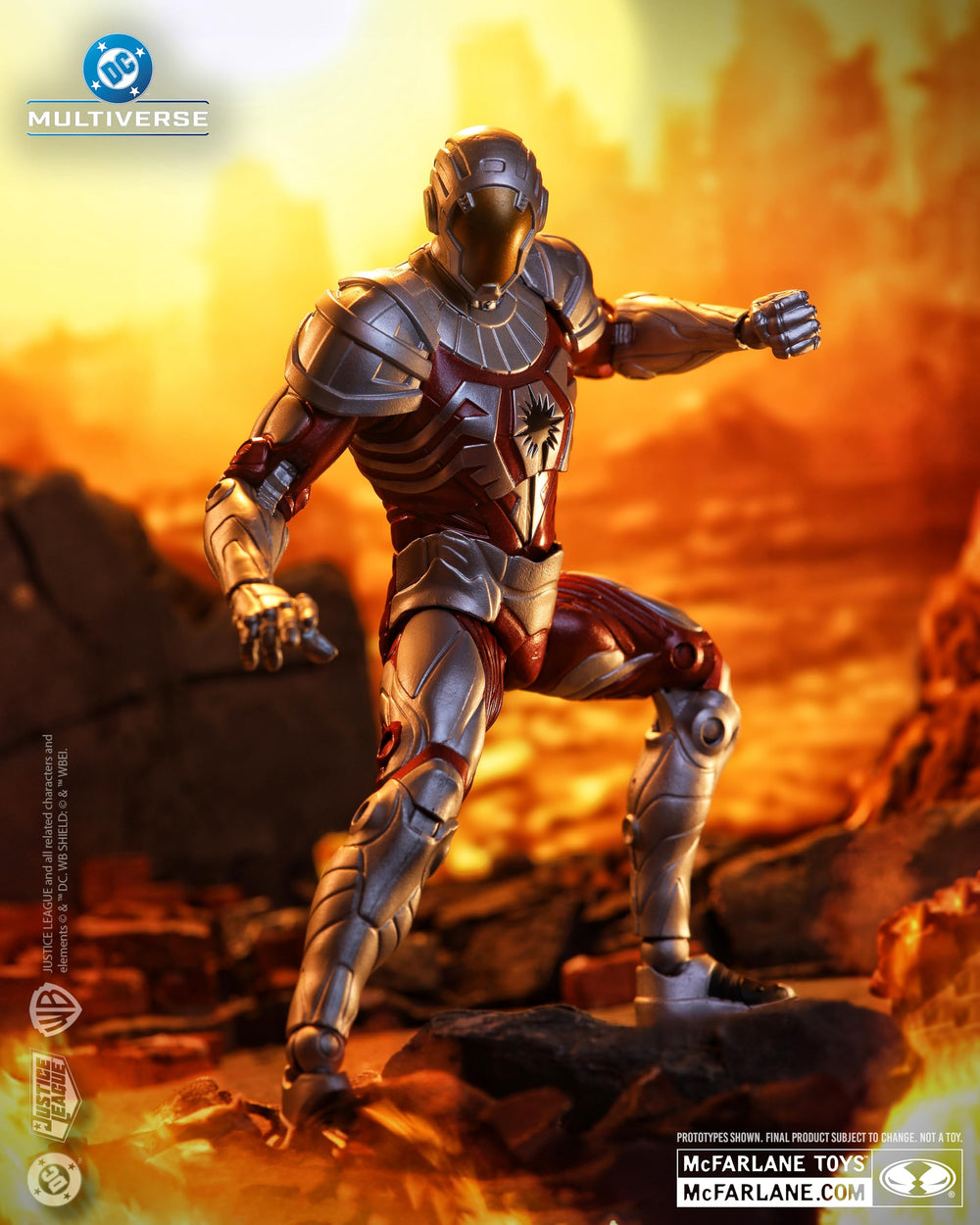 McFarlane Darkstars Rising art card front shows character art