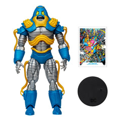 Close-up of articulation on McFarlane Anti-Monitor Mega Figure