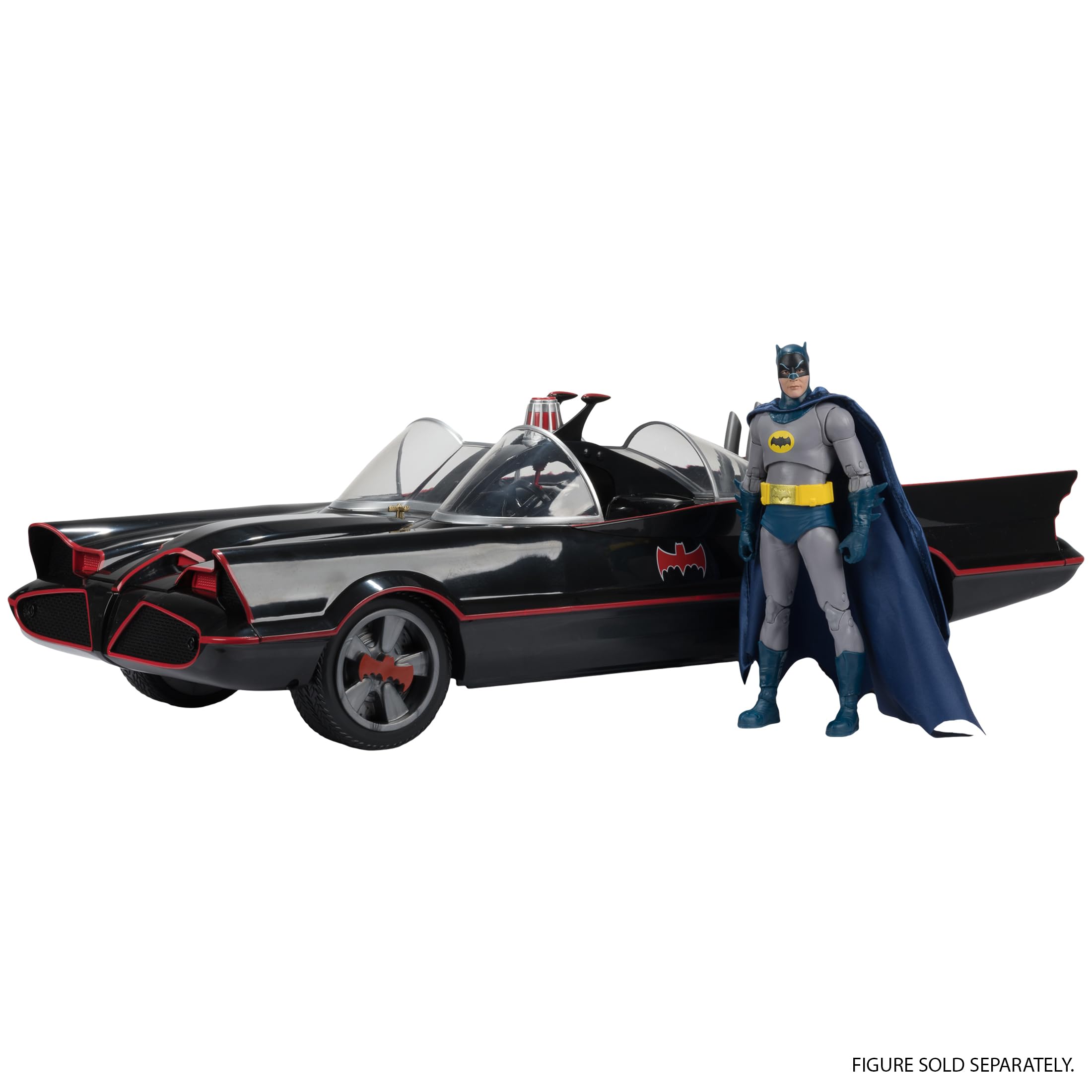 McFarlane Batmobile detailed sculpt captures iconic lines