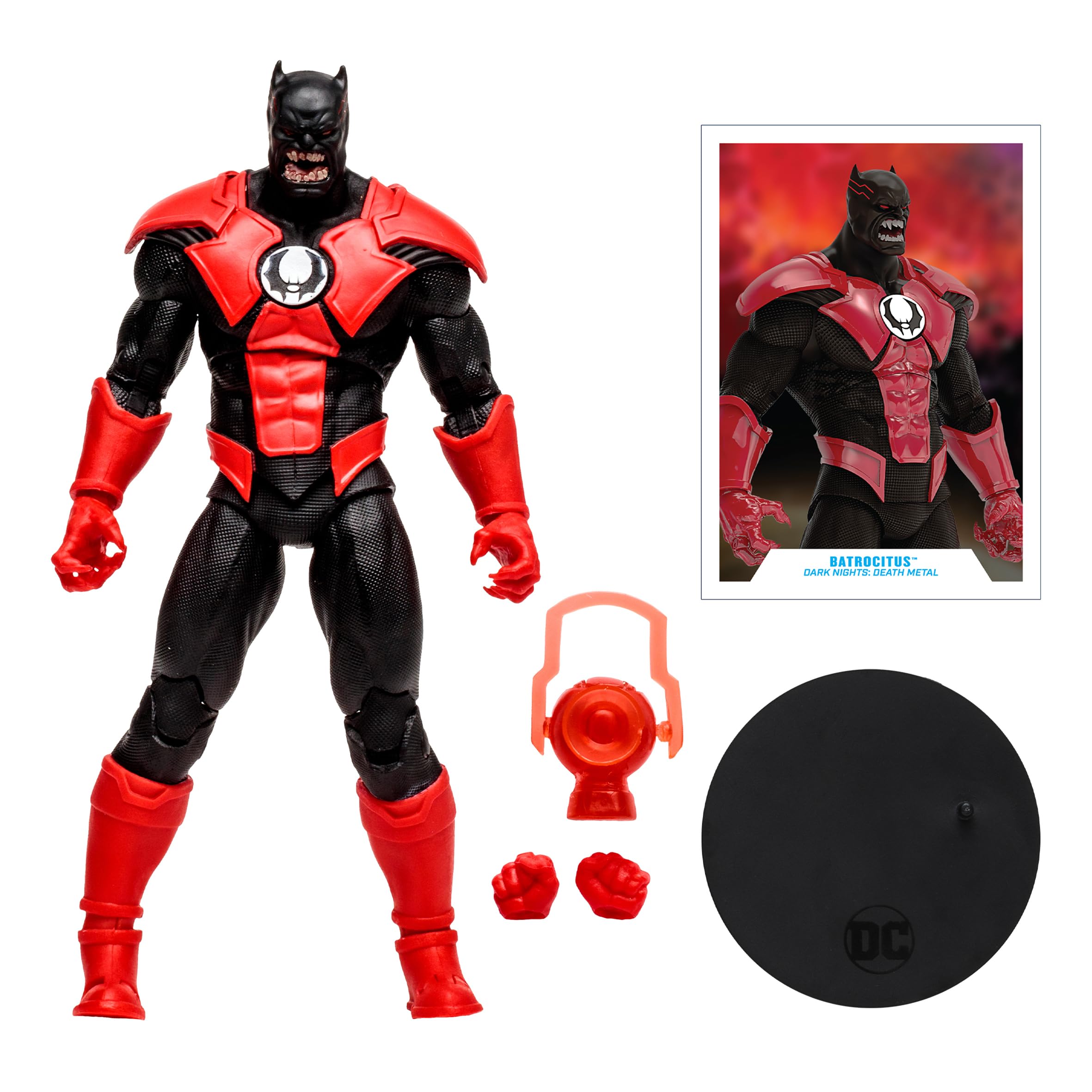 BATROCITUS with Red Lantern accessory for expanded display options