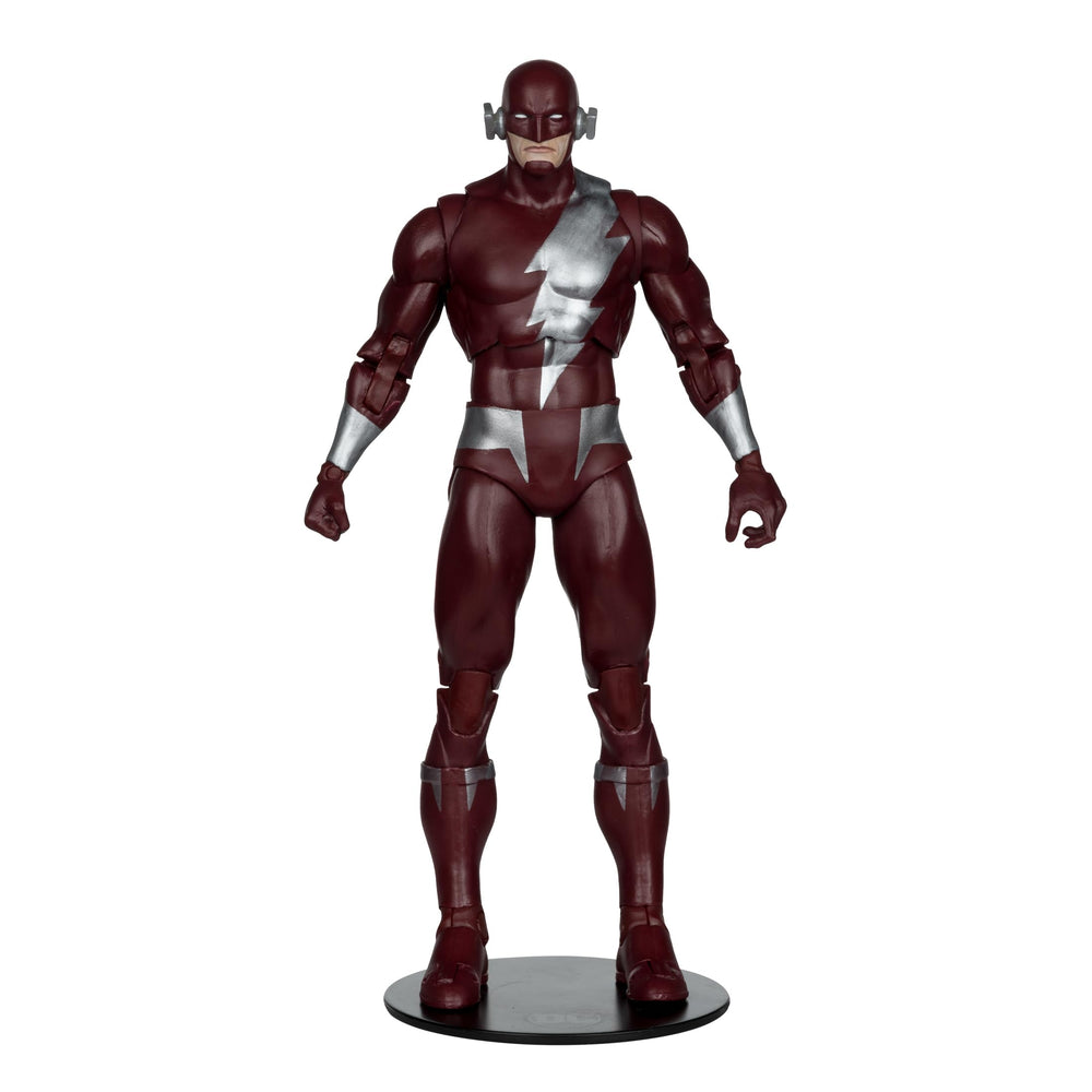 McFarlane Toys Dark Flash Walter West stands on a display base.