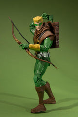 McFarlane Green Arrow blister-pack packaging highlights included