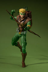 McFarlane Green Arrow Gold Label close-up shows premium paint and finish