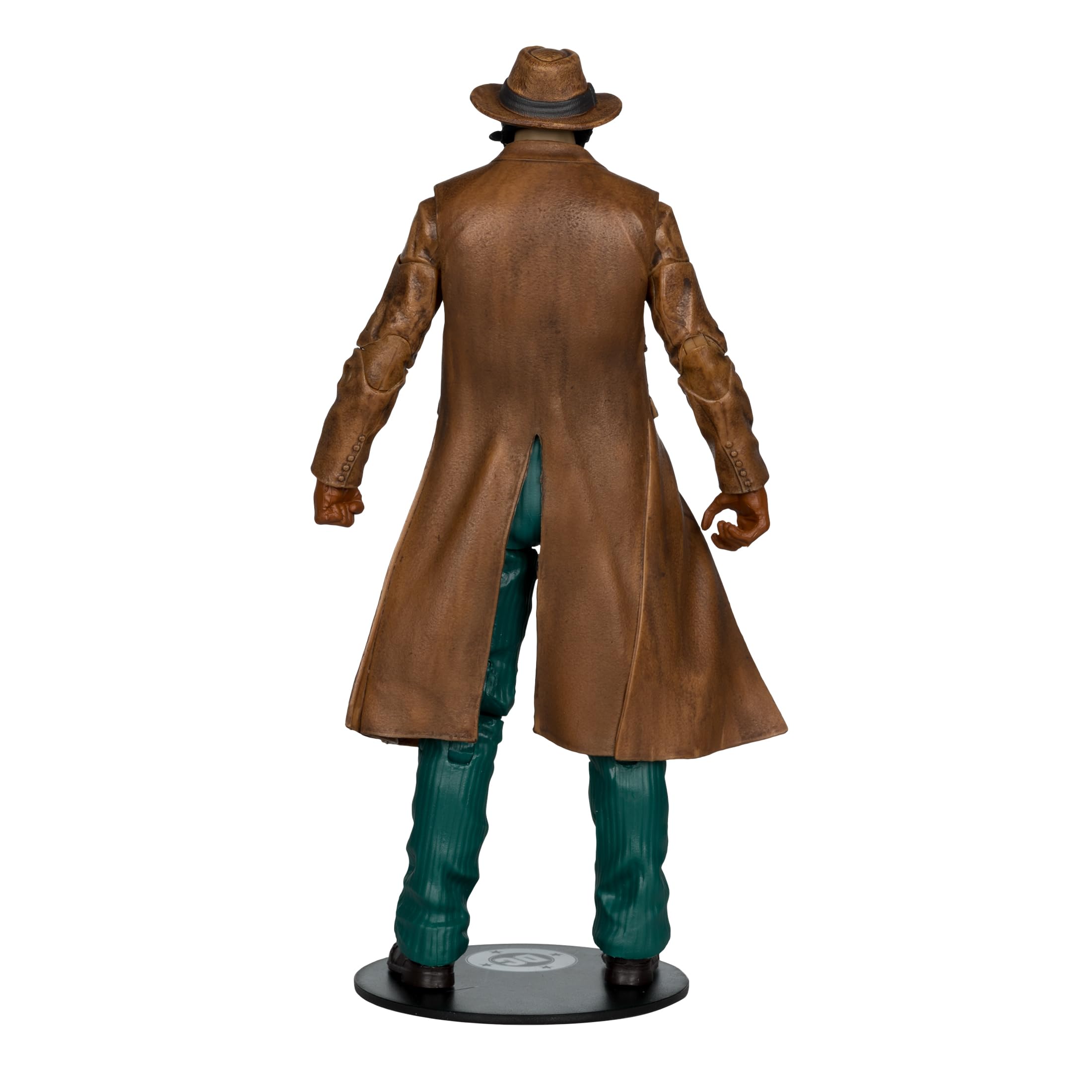 McFarlane DC Multiverse Sandman Wesley Dodds base and stand for stable diorama setups