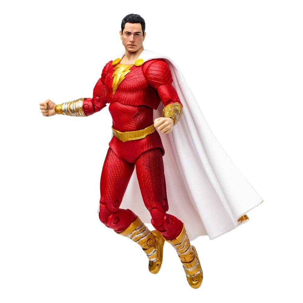 McFarlane Toys DC Multiverse Shazam! Fury of the Gods figure front view for display and photography