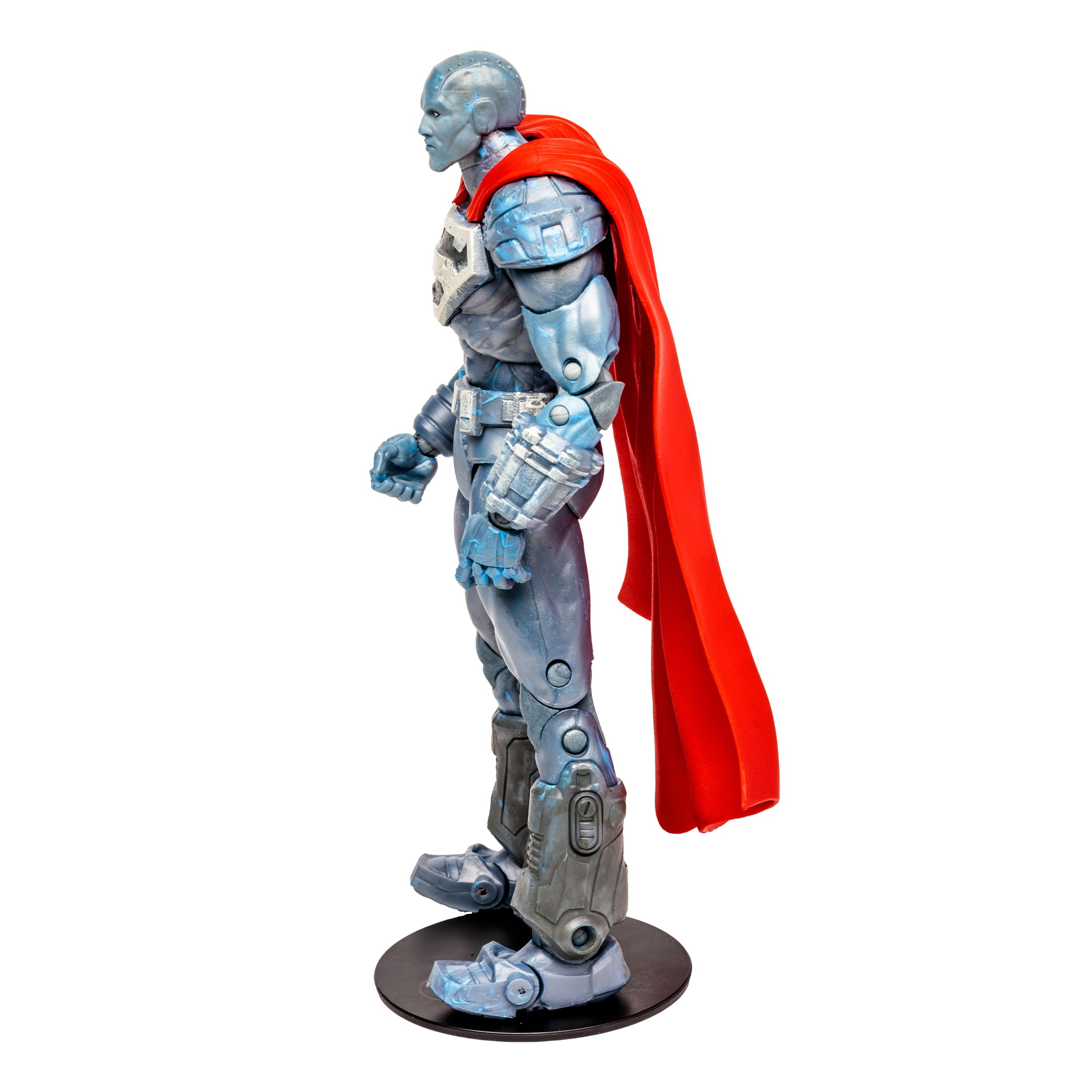 Steel figure with 22-point articulation for dynamic posing