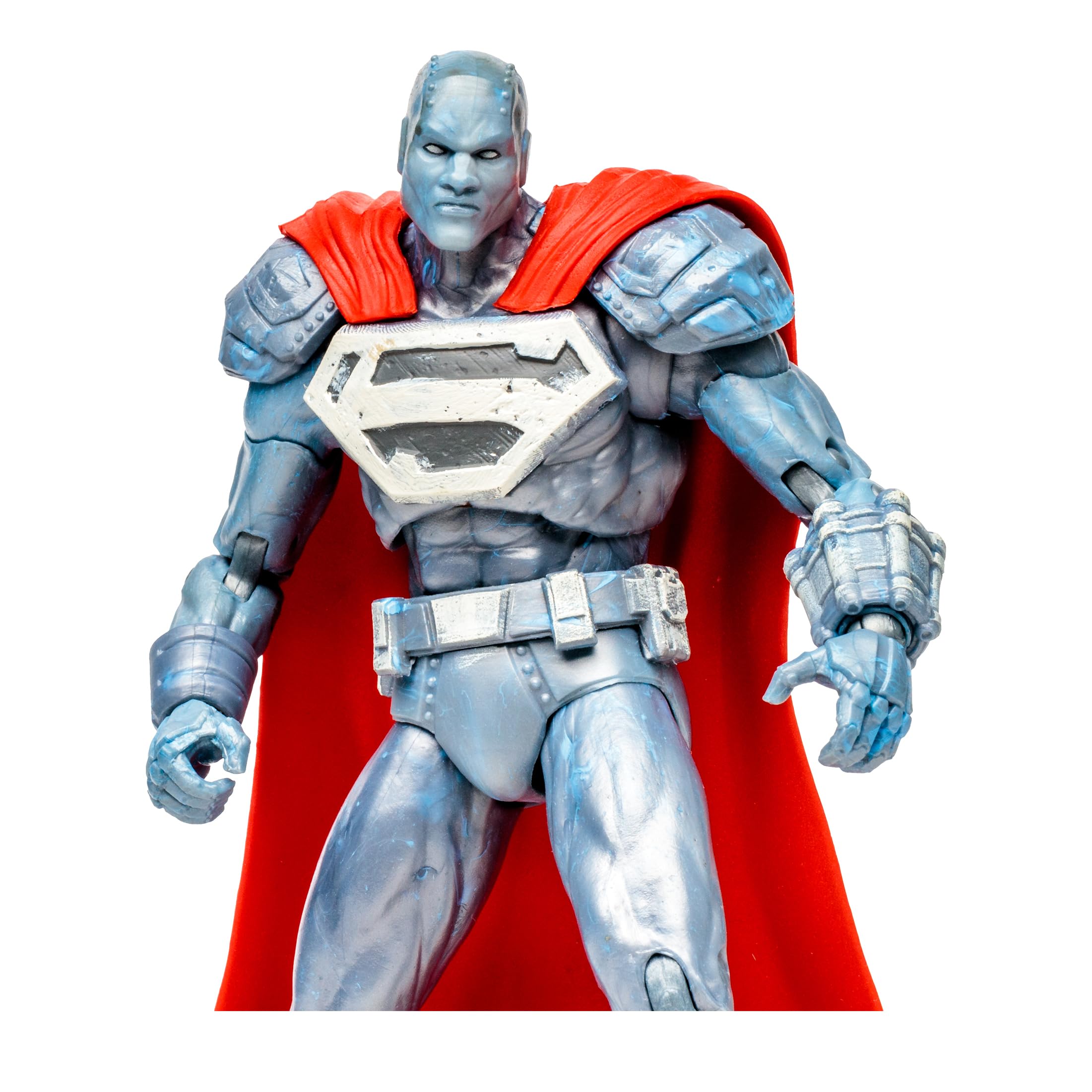 Steel front pose figure ready for posing and display