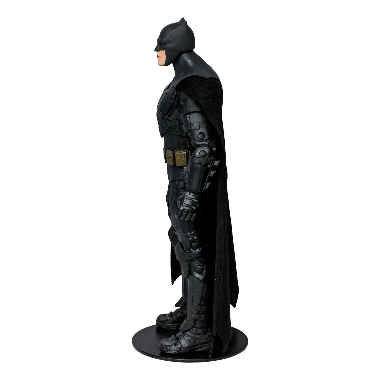McFarlane Toys Batman base provides stable standing on shelves.