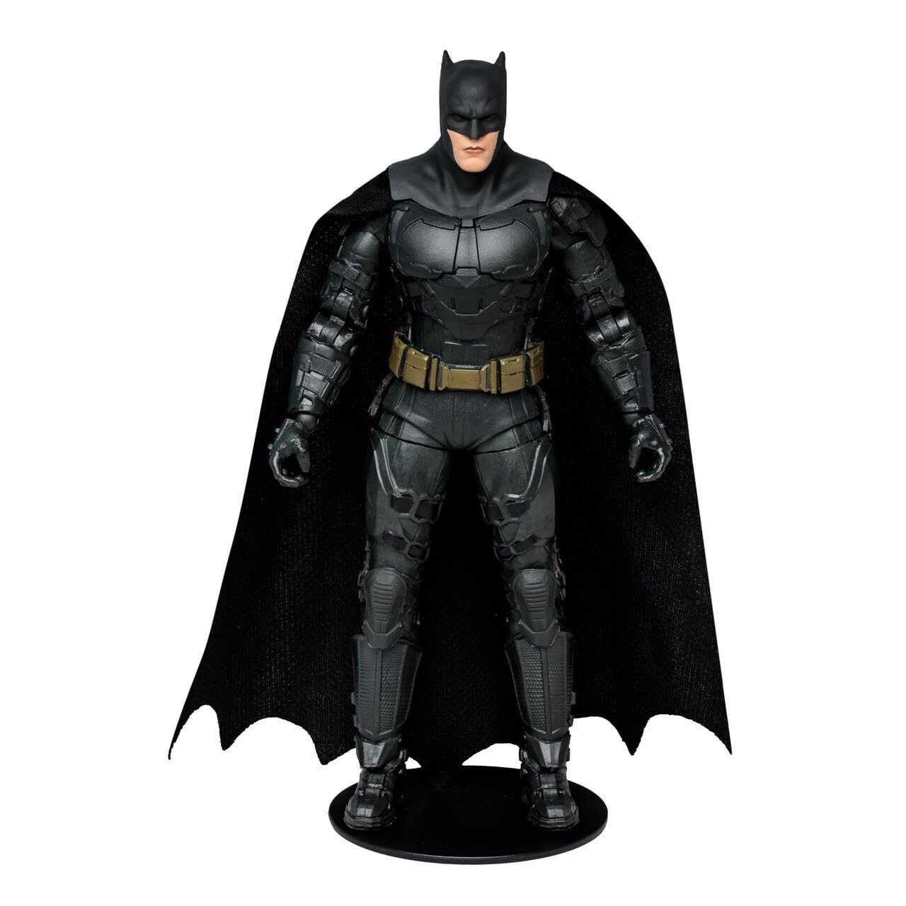 McFarlane Toys Batman cape detail emphasizes fabric texture.