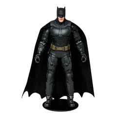 McFarlane Toys Batman cape detail emphasizes fabric texture.