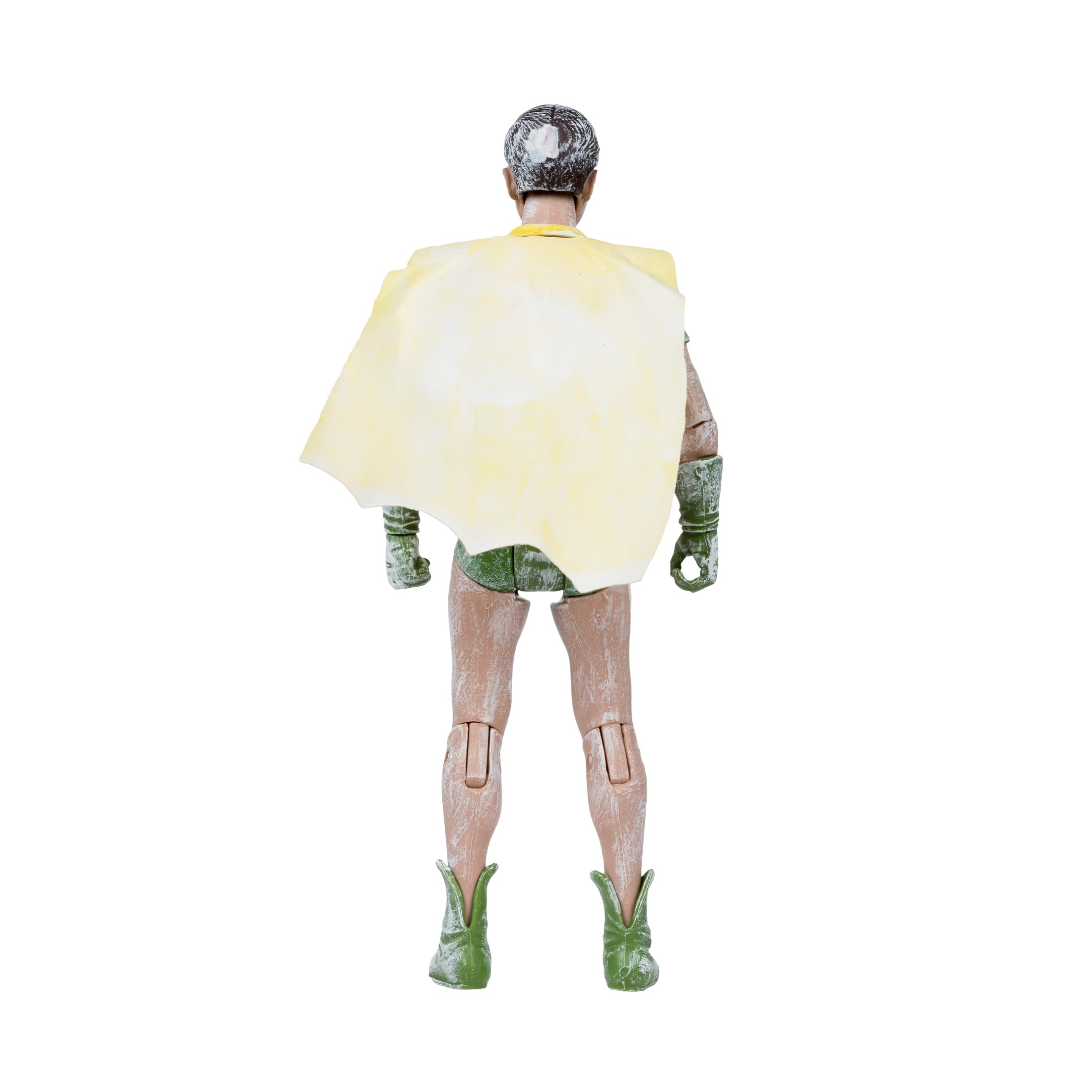 McFarlane DC Retro Wax Robin with bat hand broom accessory for playful scenes