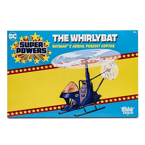 McFarlane Whirlybat packaging opened shows collectible setup