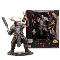 McFarlane Diablo IV Landslide Druid figure in 1:12 scale for display