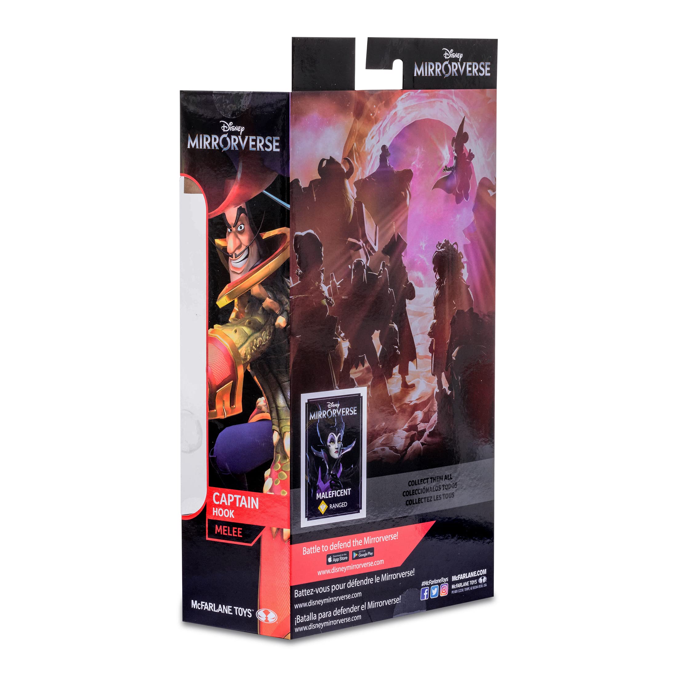Box packaging artwork shows Mirrorverse branding for shelf appeal.