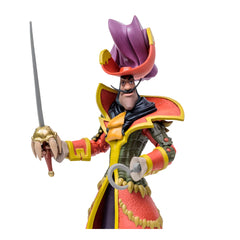 Captain Hook sword accessory included for dynamic posing.