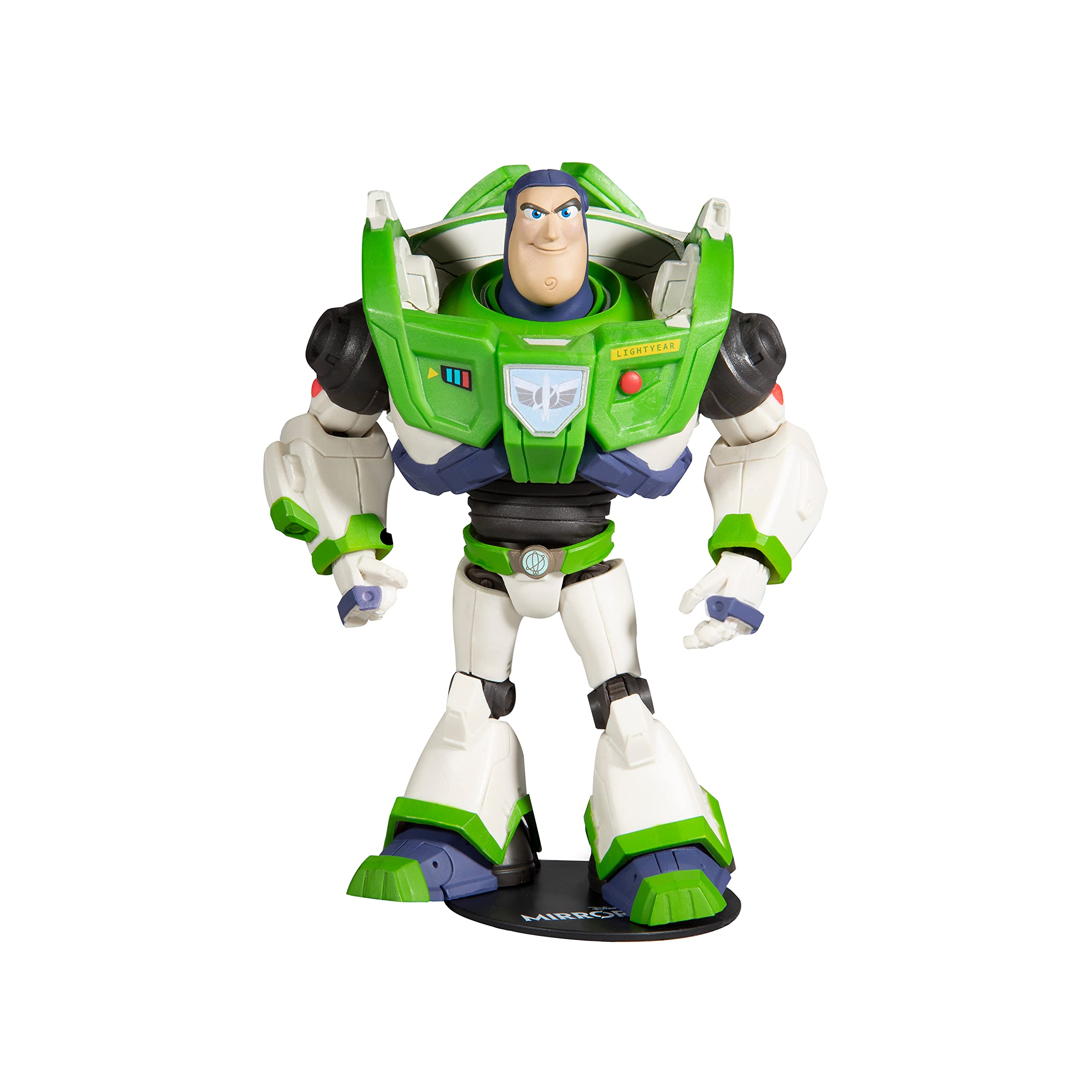 McFarlane Toys Buzz Lightyear 7-inch figure with ultra articulation for dynamic poses.