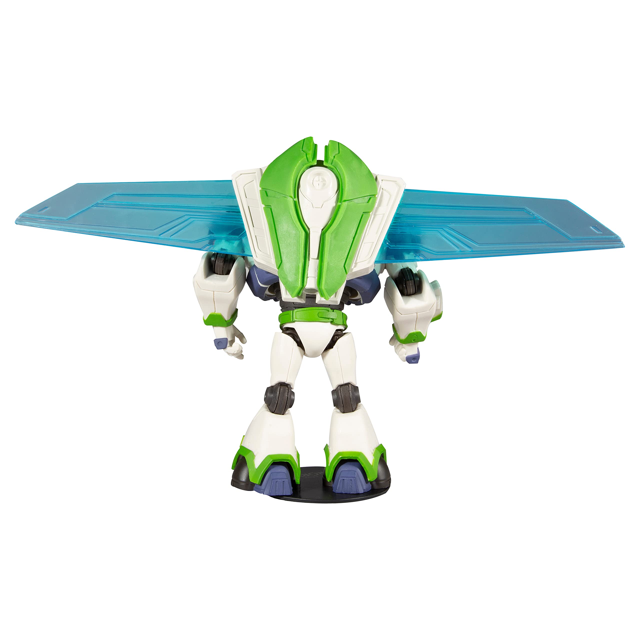 Figure on a base for stable, shelf-ready poses.
