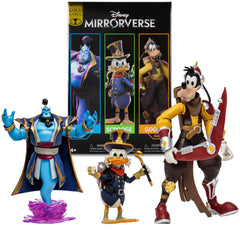 McFarlane Disney Mirrorverse Genie figure with swirl base for dramatic display