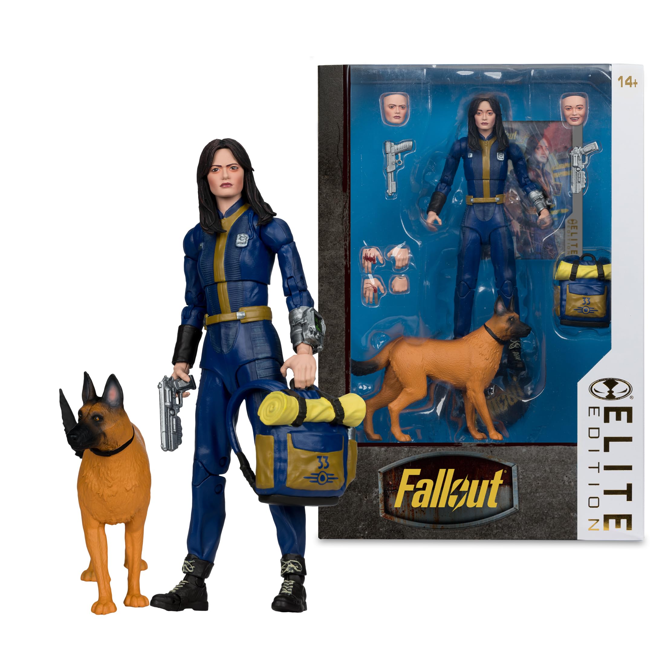 McFarlane Lucy deluxe collectible art card captures the edition's design