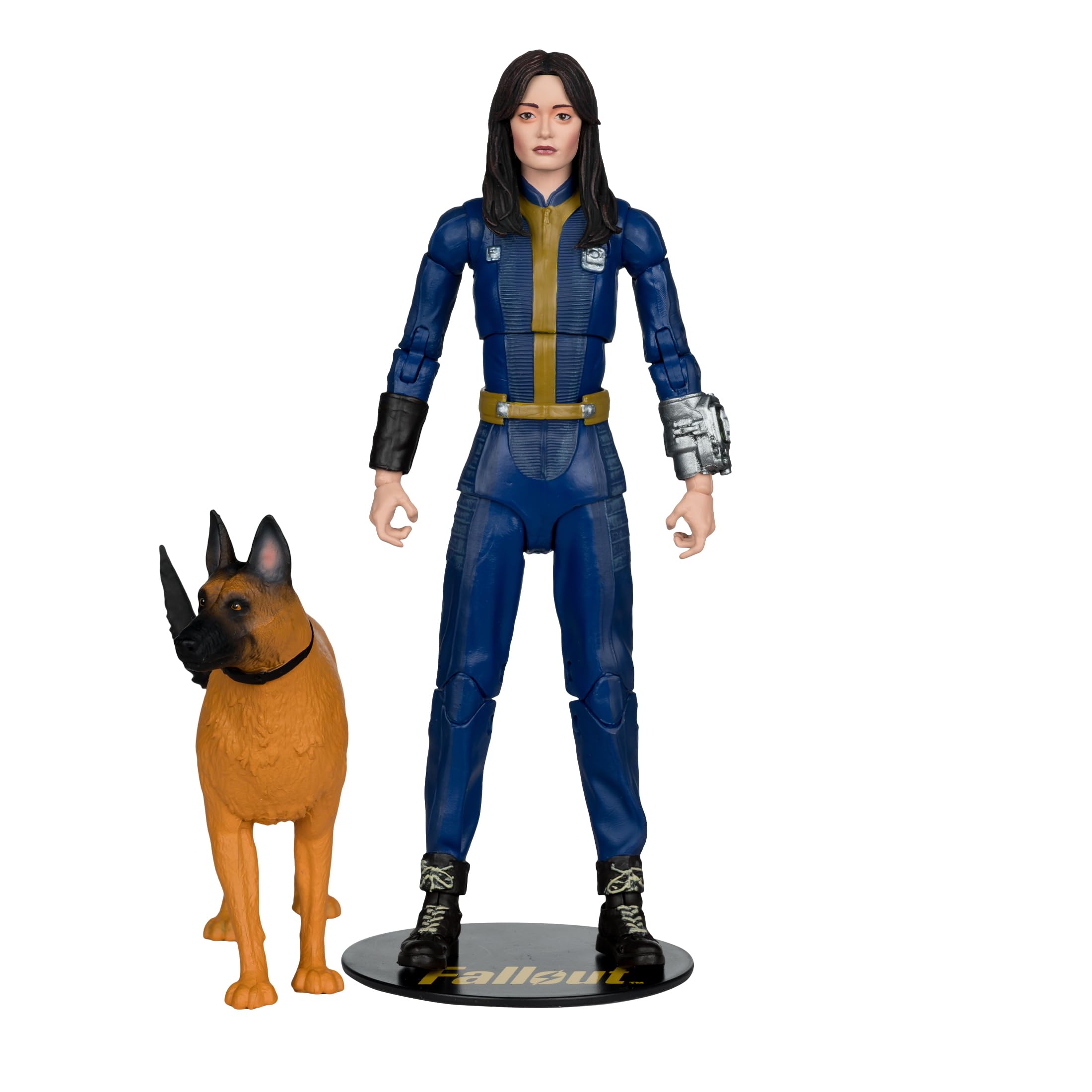 McFarlane Fallout Lucy deluxe figure front view for premium display