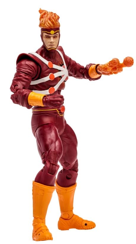 McFarlane Firestorm articulation close-up shows poseability for dynamic posing.