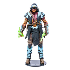 McFarlane Nightwolf 7-inch figure front view highlighting detailed sculpt and poseability