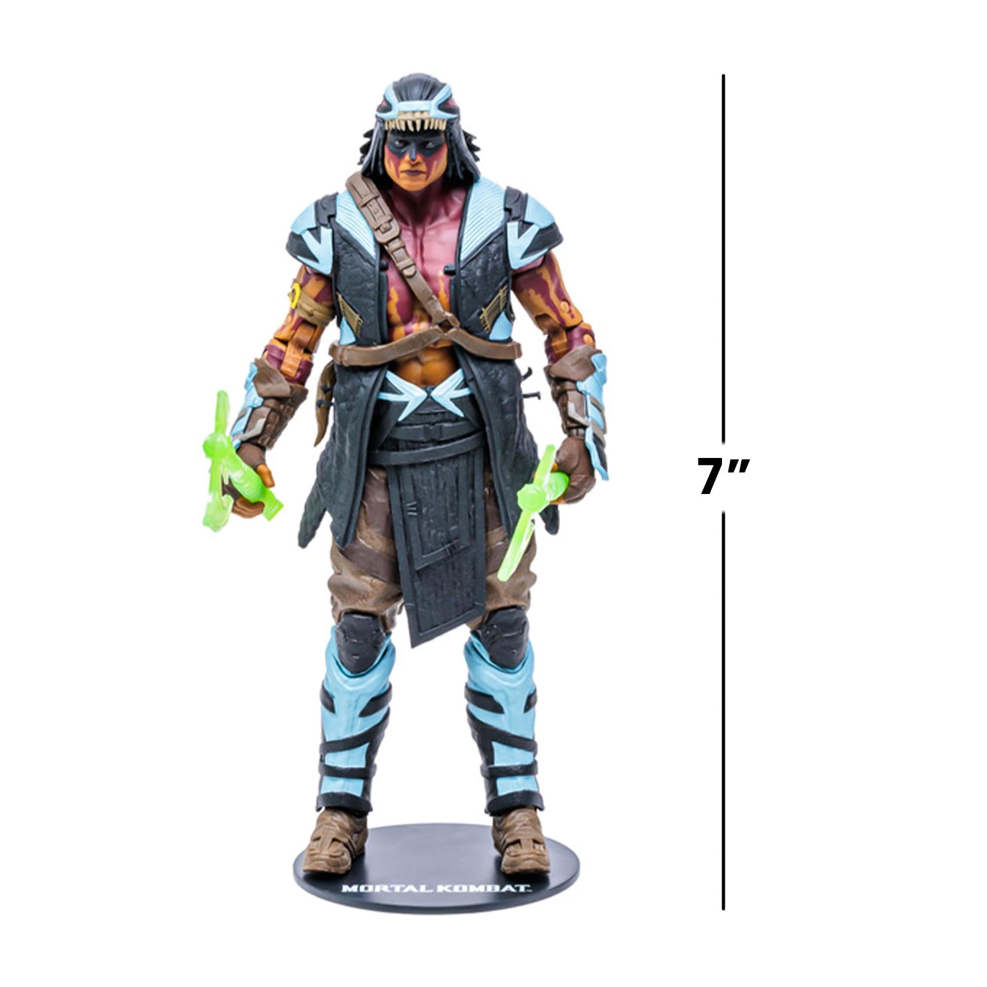 McFarlane Nightwolf detailed sculpt captures authentic character design