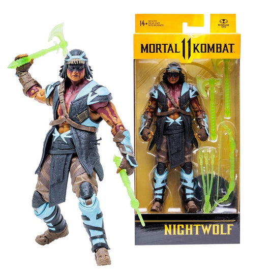 McFarlane Nightwolf Lone Wolf Skin display for authentic MK11 look